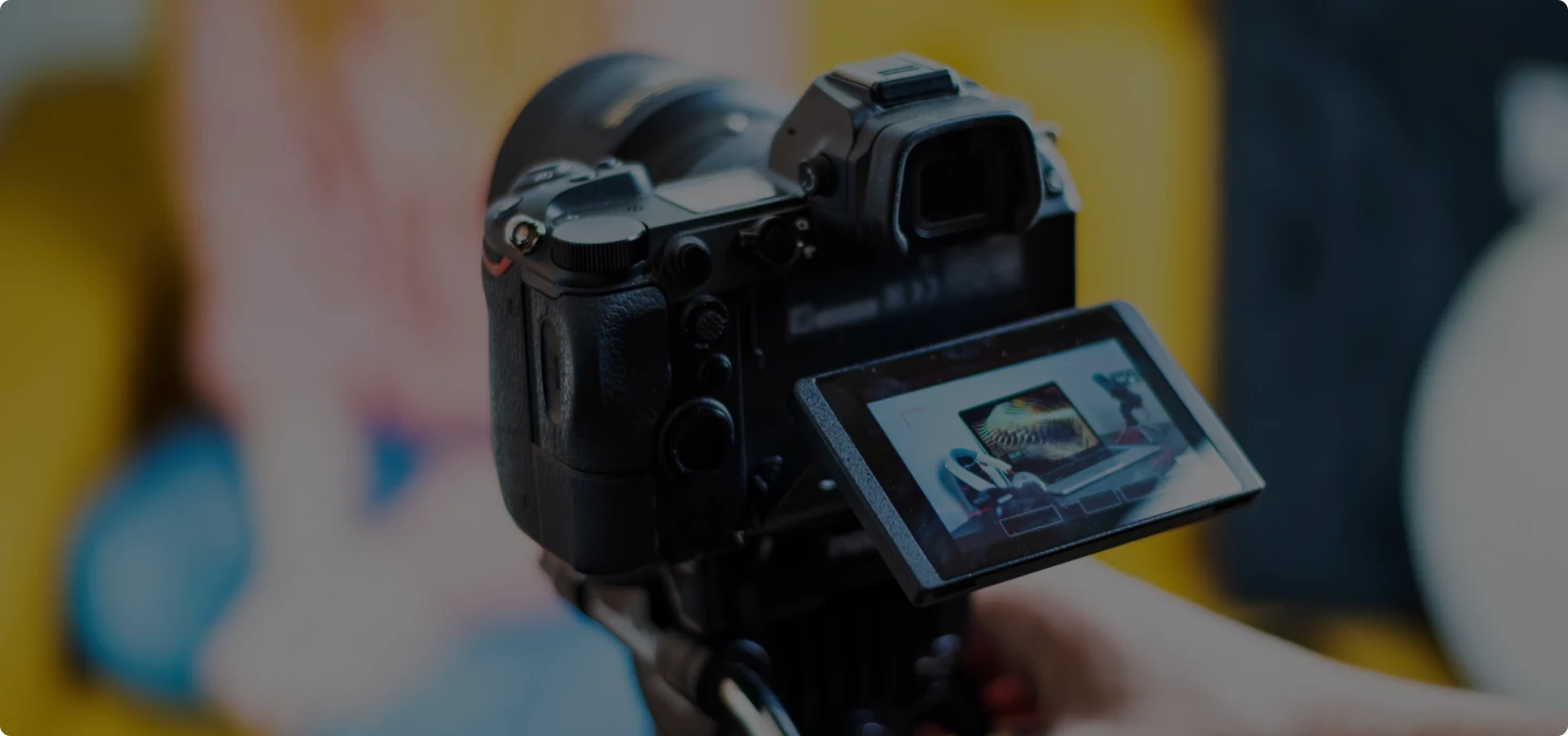 Shooting Laptop commercial ads