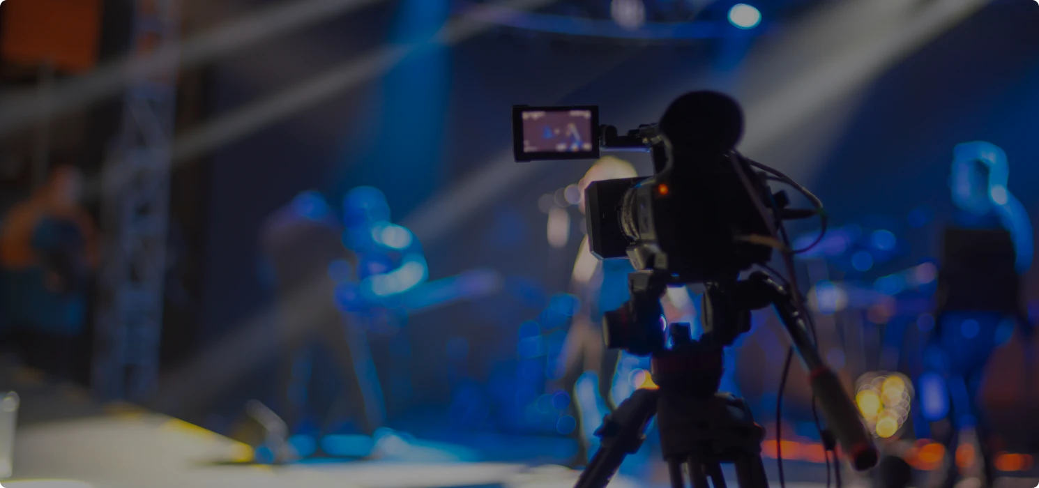 Concert videography shooting