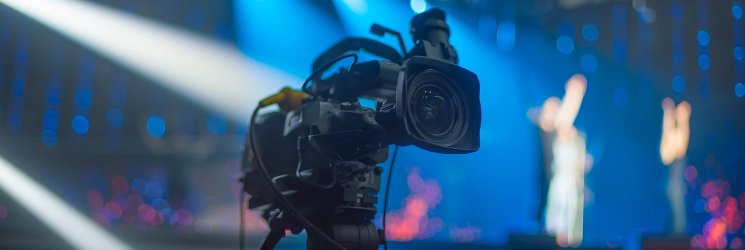 studio camera concert