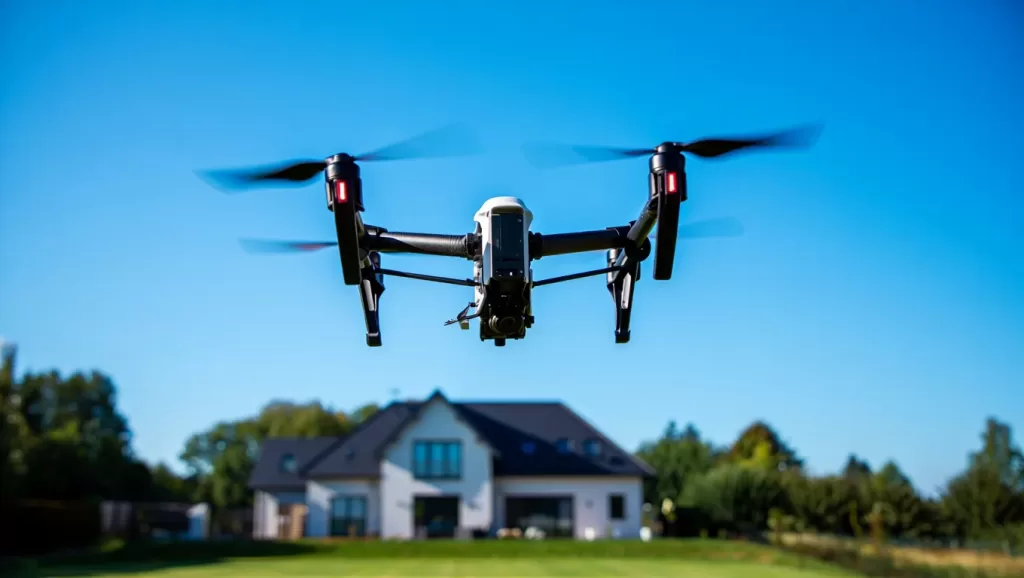 Drone in Action for photography shoot