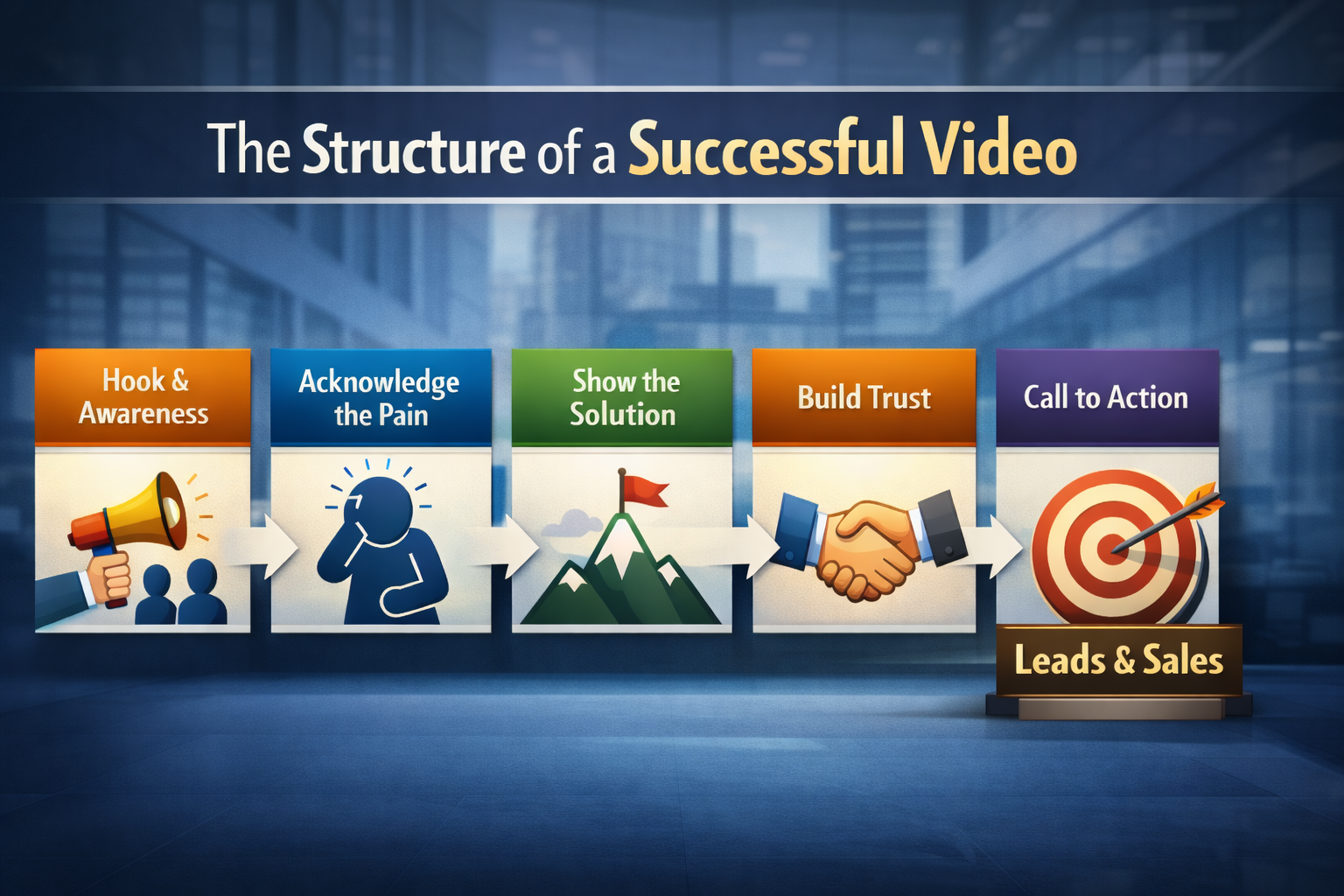 Structure of a successful video